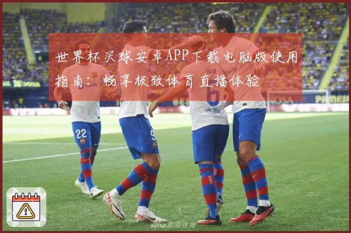 世界杯买球安卓APP下载电脑版使用指南：畅享极致体育直播体验